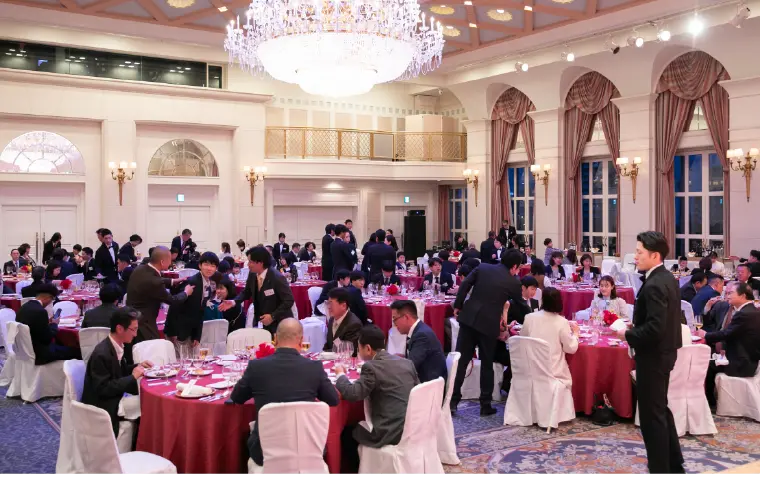 帝国ホテルでのパーティー